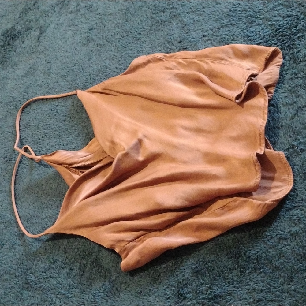 Zara Gold Crop Medium